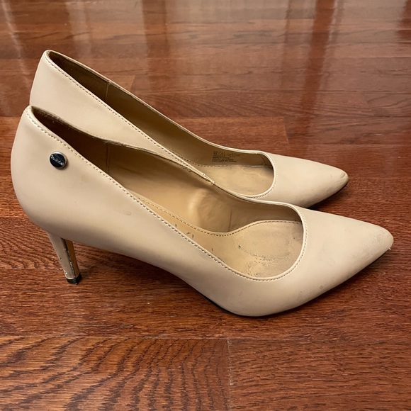 Calvin Klein Nude Heels - Picture 3 of 5